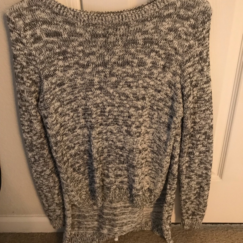 Express grey sweater